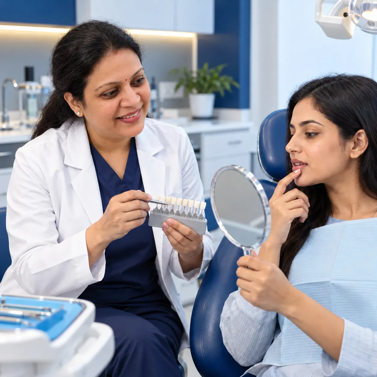 A veneer assessment